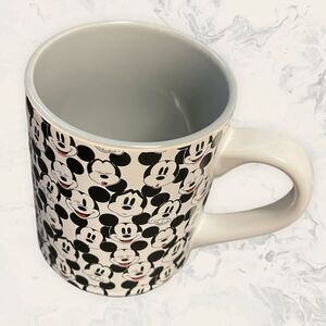 Disney Mickey Coffee Mug - 14 Oz - Black and white